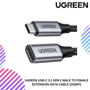 UGREEN USB-C 3.1 GEN 2 MALE TO FEMALE EXTENSION DATA CABLE 10GBPS
