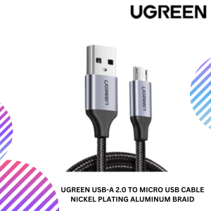 UGREEN USB-A 2.0 TO MICRO USB CABLE NICKEL PLATING ALUMINUM BRAID