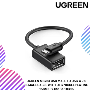 UGREEN MICRO USB MALE TO USB-A 2.0 FEMALE CABLE WITH OTG NICKEL PLATING