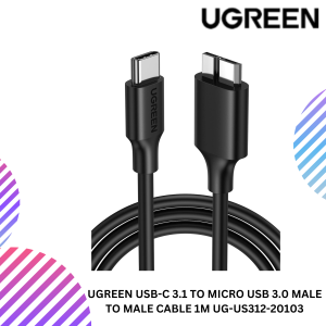 UGREEN USB-C 3.1 TO MICRO USB 3.0 MALE TO MALE CABLE