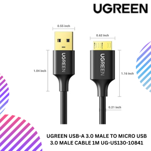 UGREEN USB-A 3.0 MALE TO MICRO USB 3.0 MALE CABLE