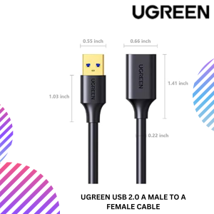 UGREEN USB 2.0 A MALE TO A FEMALE CABLE