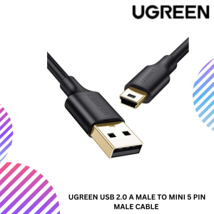 UGREEN USB 2.0 A MALE TO MINI 5 PIN MALE CABLE