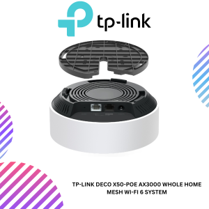 TP-Link Deco X50-POE AX3000 Whole Home Mesh Wi-Fi 6 System