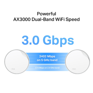 TP-Link Deco X50-POE AX3000 Whole Home Mesh Wi-Fi 6 System