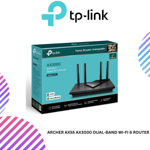 Archer AX55 AX3000 Dual-Band Wi-Fi 6 Router
