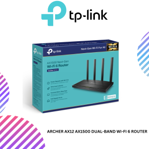 Archer AX12 AX1500 Dual-Band Wi-Fi 6 Router