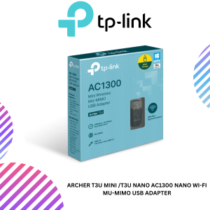 Archer T3U mini /T3U Nano AC1300 Nano Wi-Fi MU-MIMO USB Adapter