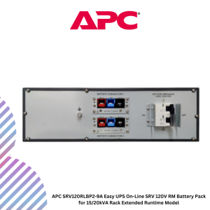 APC SRV120RLBP2-9A Easy UPS On-Line SRV 120V RM Battery Pack for 15/20kVA Rack Extended Runtime Model