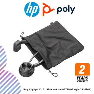 Poly Voyager 4310 USB-A Headset +BT700 dongle (76U48AA)