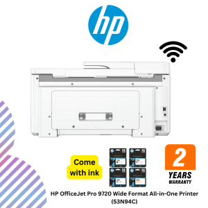 HP OfficeJet Pro 9720 A3 Wide Format All-in-One Printer (53N94C)