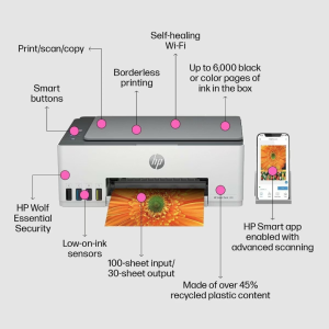HP Smart Tank 580 All-in-One Printer (1F3Y2A)
