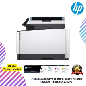 HP Color LaserJet Pro MFP 3303sdw Printer (499M6A) - Print, Scan, Copy