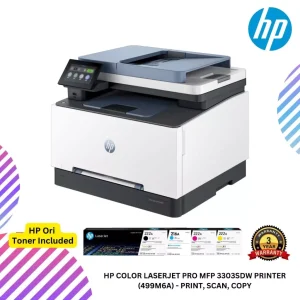 HP Color LaserJet Pro MFP 3303sdw Printer (499M6A) - Print, Scan, Copy