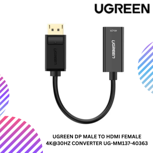 UGREEN DP MALE TO HDMI FEMALE 4K@30HZ CONVERTER