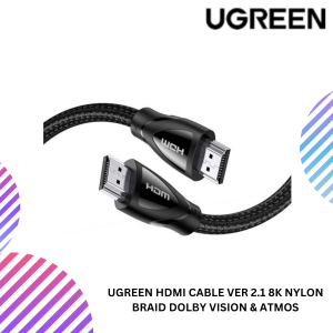 UGREEN HDMI CABLE VER 2.1 8K NYLON BRAID DOLBY VISION & ATMOS
