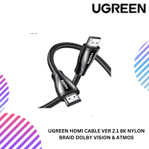 UGREEN HDMI CABLE VER 2.1 8K NYLON BRAID DOLBY VISION & ATMOS