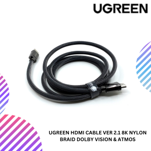 UGREEN HDMI CABLE VER 2.1 8K NYLON BRAID DOLBY VISION & ATMOS