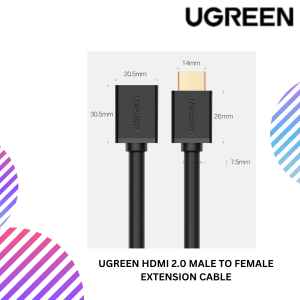 SHOPEELAZADA - 2025-02-17T145115.149 UGREEN HDMI 2.0 MALE TO FEMALE EXTENSION CABLE
