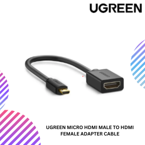 UGREEN MICRO HDMI MALE TO HDMI FEMALE ADAPTER CABLE
