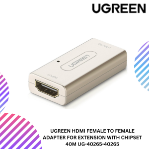 UGREEN HDMI FEMALE TO FEMALE ADAPTER FOR EXTENSION WITH CHIPSET