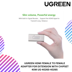 UGREEN HDMI FEMALE TO FEMALE ADAPTER FOR EXTENSION WITH CHIPSET