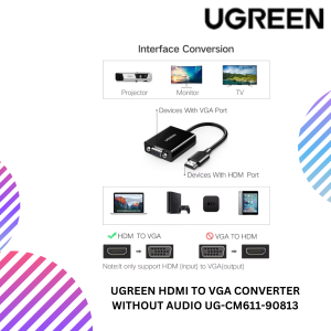 UGREEN HDMI TO VGA CONVERTER WITHOUT AUDIO