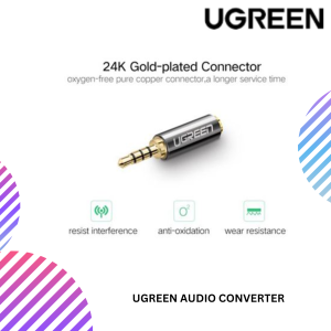 UGREEN AUDIO 2.5MM MALE TO 3.5MM FEMALE/ 3.5MM MALE TO 2.5MM FEMALE CONVERTER