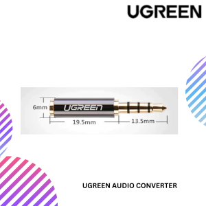 UGREEN AUDIO 2.5MM MALE TO 3.5MM FEMALE/ 3.5MM MALE TO 2.5MM FEMALE CONVERTER