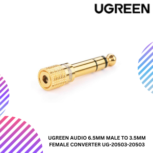 UGREEN AUDIO 6.5MM MALE TO 3.5MM FEMALE CONVERTER
