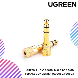 UGREEN AUDIO 6.5MM MALE TO 3.5MM FEMALE CONVERTER
