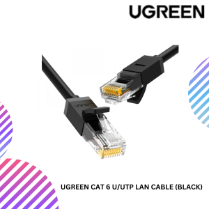 UGREEN CAT 6 U/UTP LAN CABLE (BLACK)