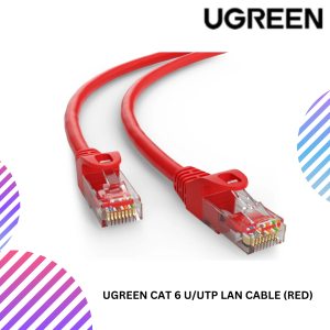 UGREEN CAT 6 U/UTP LAN CABLE (RED)