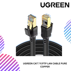UGREEN CAT 7 F/FTP FLAT NYLON BRAID CABLE