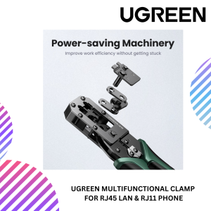 UGREEN MULTIFUNCTIONAL CLAMP FOR RJ45 LAN & RJ11 PHONE