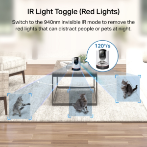 TP-Link Tapo C225 Pan/Tilt AI Home Security Wi-Fi Camera