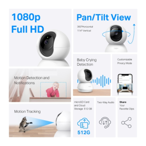 TP-Link TC70 Pan/Tilt Home Security Wi-Fi Camera