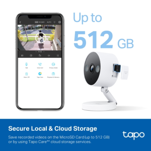 TP-Link Tapo C120 Indoor/Outdoor Wi-Fi Home Security Camera