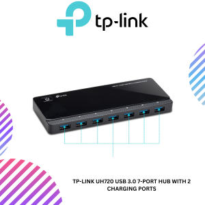 TP-Link UH720 USB 3.0 7-Port Hub with 2 Charging Ports