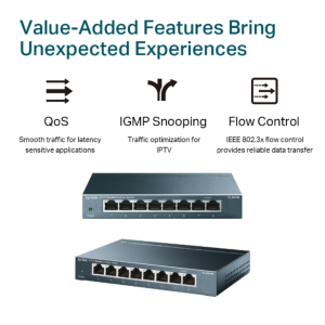 TP-Link TL-SG108 8-Port Gigabit Desktop Switch