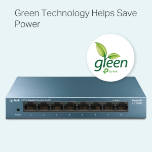 TP-Link LS108G 8-Port 10/100/1000Mbps Desktop Network Switch