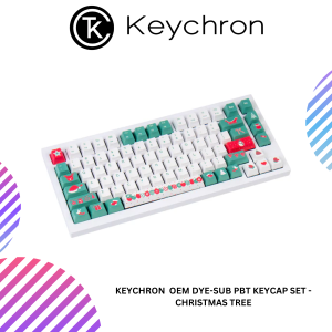 Keychron  OEM Dye-Sub PBT Keycap Set - Christmas Tree