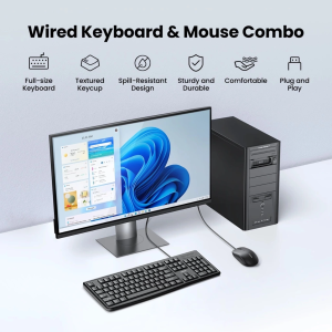 UGREEN WIRED KEYBOARD & MOUSE COMBO