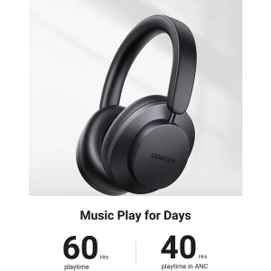 UGREEN HITUNE MAX3 WIRELESS BLUETOOTH HEADSET ACTIVE NOISE CANCELLING 3.5MM AUDIO CABLE