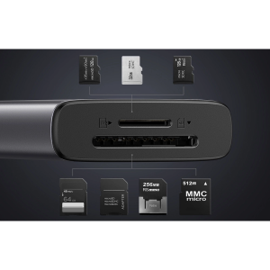 UGREEN 7IN1 USB-C To HDMI+2*USB 3.2 A+ USB-C 3.2+SD/TF+PD Converter