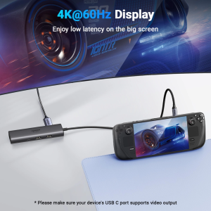 UGREEN USB-C 3.1 7IN1 DOCKING HDMI 4K@30HZ+2*USB-A 3.0+USB-C 3.1+SD&TF+PD ALUMINUM CASE