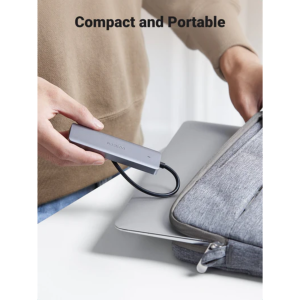 UGREEN USB-C 3.0 TO 4-PORT USB 3.0 HUB + USB-C POWER SUPPLY