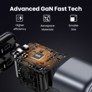 UGREEN NEXODE 45W DUAL USB-C GAN FAST CHARGER (WHITE)