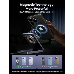 UGREEN 2-IN-1 WIRELESS CHARGER 15W QI2
