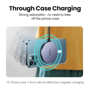 UGREEN QI2 15W MAGNETIC WIRELESS MAGSAFE CHARGER